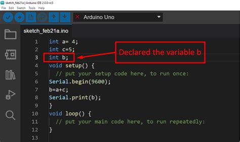 c scope error not declared